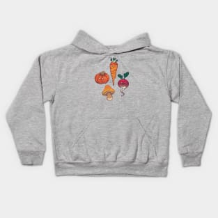 Happy veggies Kids Hoodie